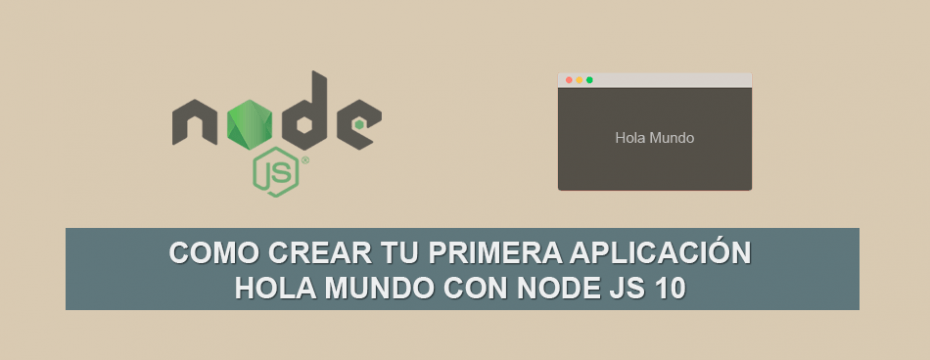 Como Crear tu Primera Aplicación Hola Mundo con Node JS 10 Blog Nube