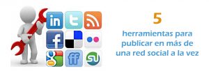 Plataformas para publicar en múltiples redes sociales.
