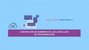 Convención de Nombres en los Lenguajes de Programación