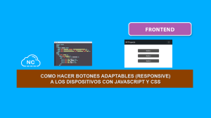 Como hacer Botones Adaptables (Responsive) a los Dispositivos con JavaScript y CSS