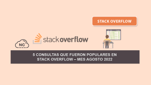5 Consultas Que Fueron Populares en Stack Overflow – Mes Agosto 2022