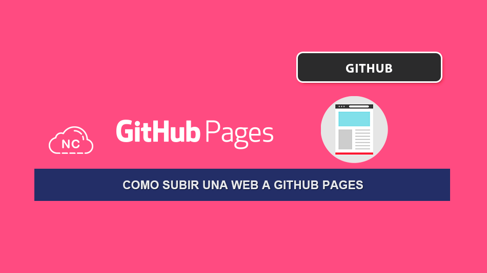 Como Subir Una Web a GitHub Pages