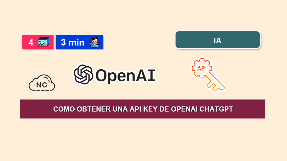 Como Obtener Una API KEY de OpenAI ChatGPT