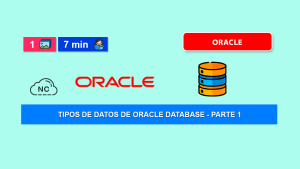 Tipos de Datos en Oracle Database – Parte 1
