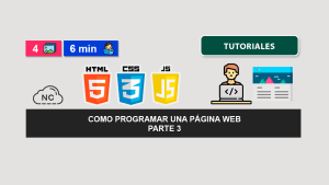 Como Programar una Página Web – Parte 3