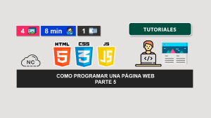 Como Programar una Página Web – Parte 5