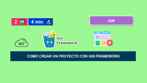 Como Crear un Proyecto con Gin Framework