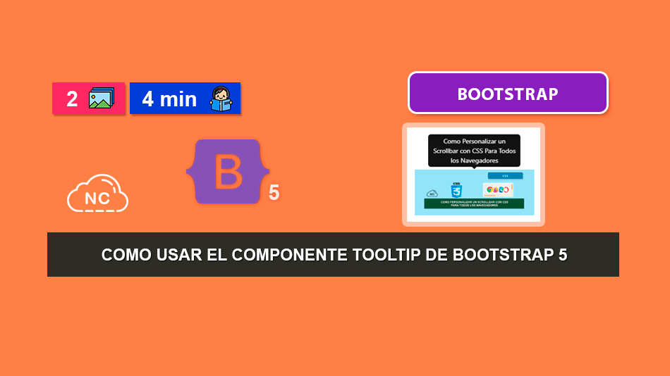 Como Usar el Componente Tooltip de Bootstrap 5