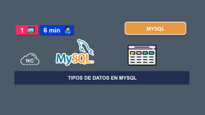 Tipos de Datos en MySQL