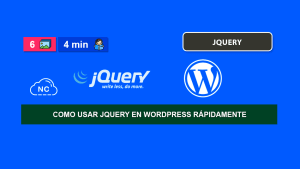 Como Usar jQuery en WordPress Rápidamente