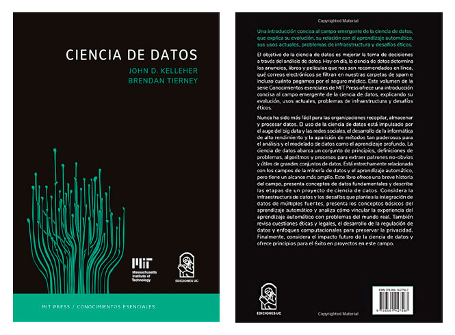 Libro de Ciencia de Datos: La serie de conocimientos esenciales de MIT Press