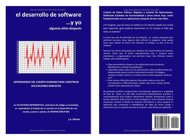 Libro el desarrollo de software...y yo: algunos años después