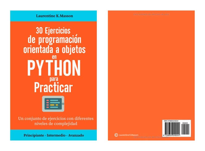 Libro 30 ejercicios de programación orientada a objetos en Python para practicar