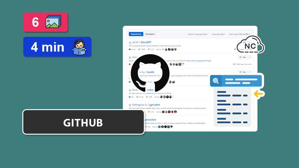 5 Repositorios que Fueron Tendencia en GitHub – Mes Diciembre 2023