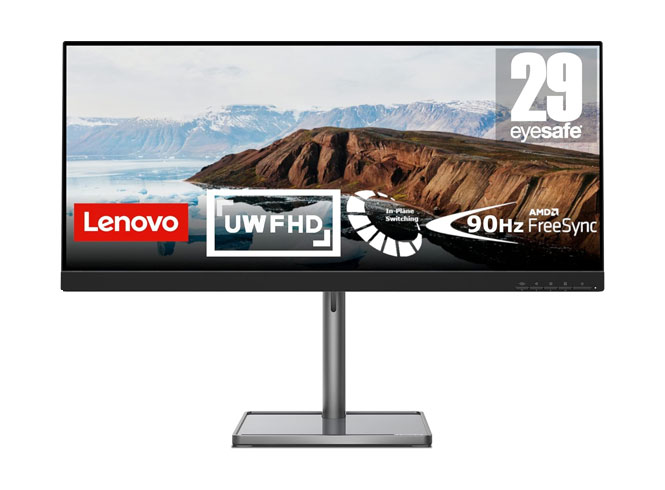 Monitor Lenovo L29w-30 Monitor Gaming con Eyesafe, Ultrawide