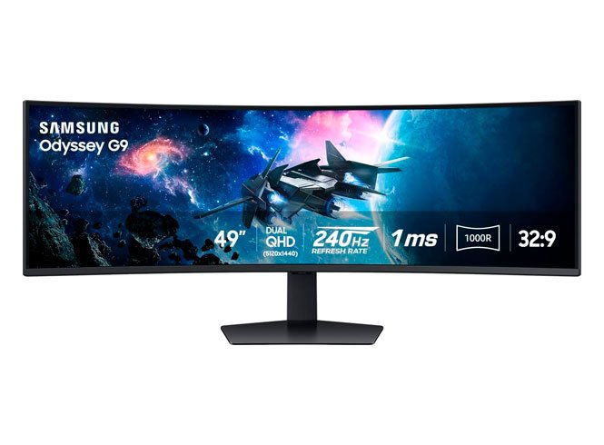 Monitor para programadores SAMSUNG Odyssey G9 Series DQHD 1000R