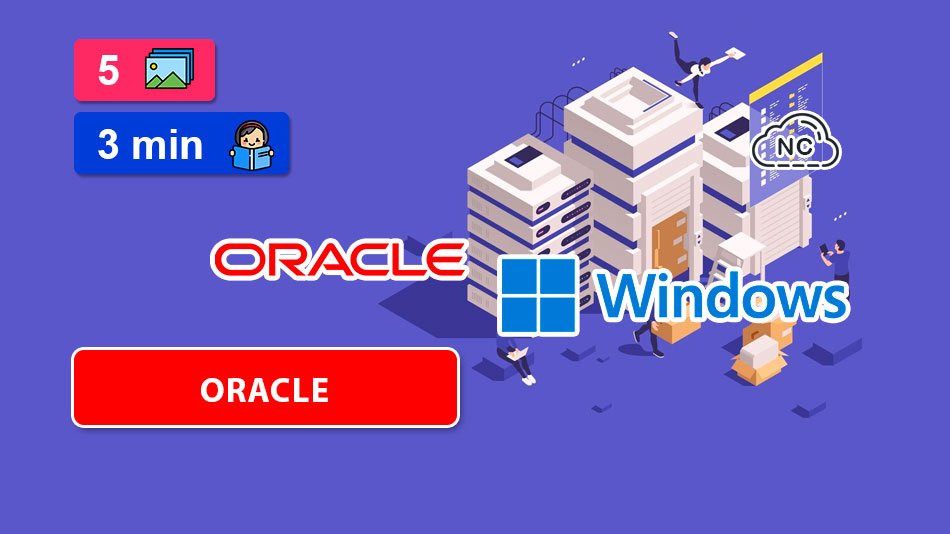 Como Crear una Base de Datos Oracle en Windows