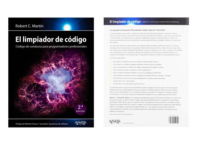 Libro El limpiador de código