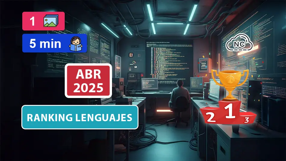 Top 20 Lenguajes de Programación - Abril 2025
